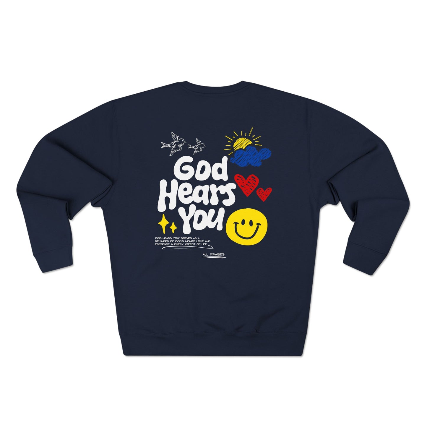 The Unspoken Statement Crewneck | God Hears You