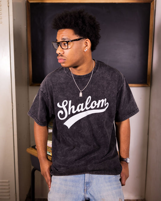 Shalom Washed Oversized Tee