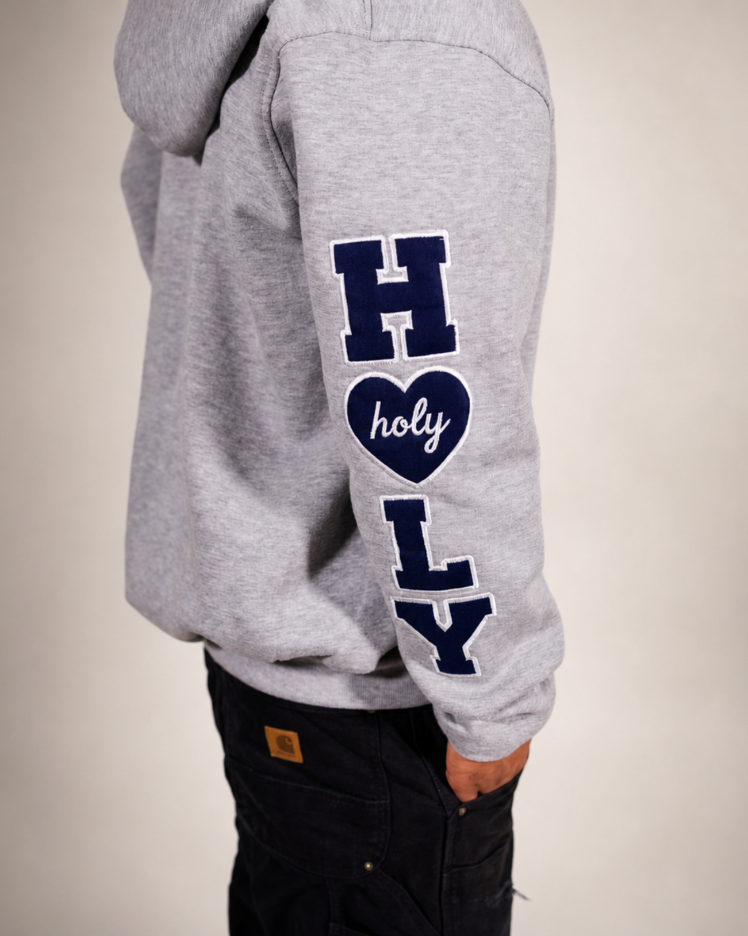 YHWH "Faith & Works" Heavyweight Zip-Up Hoodie